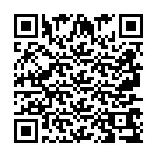 Codice QR per il numero di telefono +2697769714