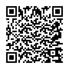 QR-code voor telefoonnummer +2697769789