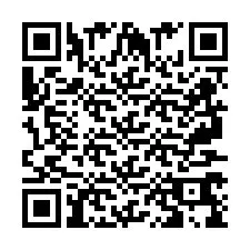 QR-koodi puhelinnumerolle +2697769808