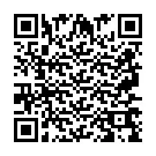 Código QR para número de telefone +2697769822