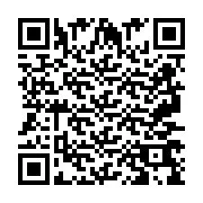 Código QR para número de telefone +2697769839