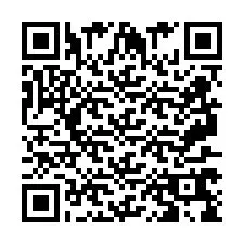 QR код за телефонен номер +2697769841