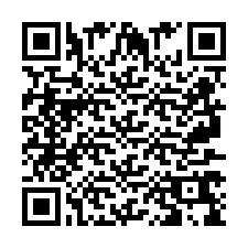 Código QR para número de telefone +2697769844