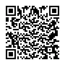 QR-code voor telefoonnummer +2697769867