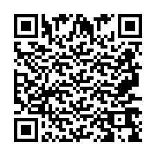 QR код за телефонен номер +2697769897