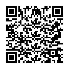 Codice QR per il numero di telefono +2697769909