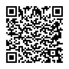 QR Code pour le numéro de téléphone +2697769912