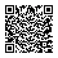 QR-code voor telefoonnummer +2697770012