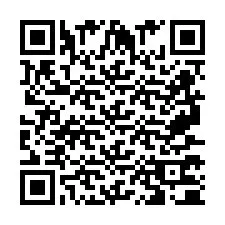 QR-code voor telefoonnummer +2697770013