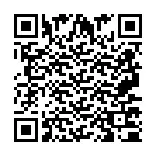 Codice QR per il numero di telefono +2697770057