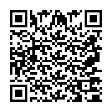 Codice QR per il numero di telefono +2697770093