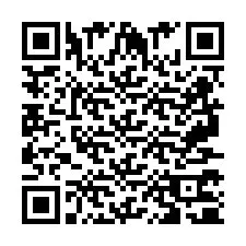 QR-Code für Telefonnummer +2697770109