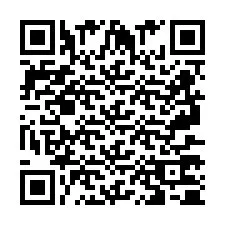 Codice QR per il numero di telefono +2697770590