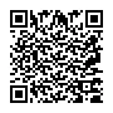 QR код за телефонен номер +2697770609