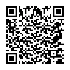 QR-code voor telefoonnummer +2697770617