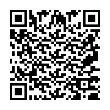 Codice QR per il numero di telefono +2697770623