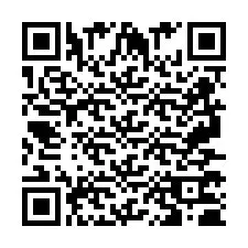 Código QR para número de telefone +2697770629