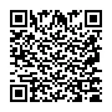 Codice QR per il numero di telefono +2697770662