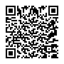 Codice QR per il numero di telefono +2697770681