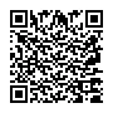 Código QR para número de telefone +2697770684