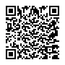 QR Code pour le numéro de téléphone +2697770686