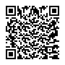 QR-koodi puhelinnumerolle +2697770702