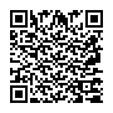 QR-code voor telefoonnummer +2697770704