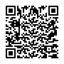 Código QR para número de teléfono +2697770705