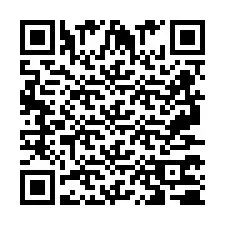 QR-Code für Telefonnummer +2697770709