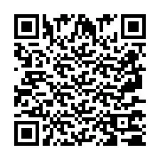 QR-code voor telefoonnummer +2697770710