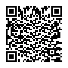 QR код за телефонен номер +2697770764