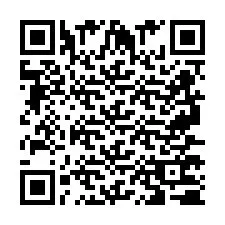 QR-code voor telefoonnummer +2697770766