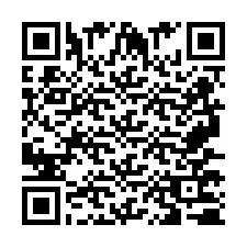 QR Code pour le numéro de téléphone +2697770777