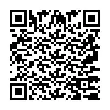 QR-code voor telefoonnummer +2697770794