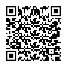 Código QR para número de teléfono +2697770818