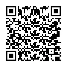 QR Code pour le numéro de téléphone +2697770829