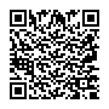 Código QR para número de teléfono +2697770868