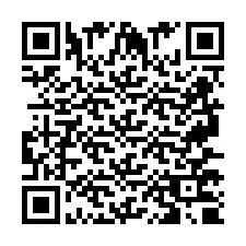 Código QR para número de teléfono +2697770872