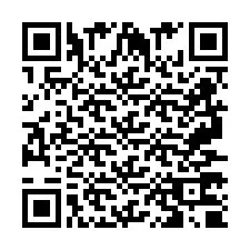 QR Code pour le numéro de téléphone +2697770899