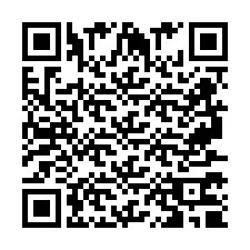 QR-code voor telefoonnummer +2697770906