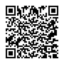 Codice QR per il numero di telefono +2697770925