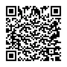 QR Code pour le numéro de téléphone +2697770929