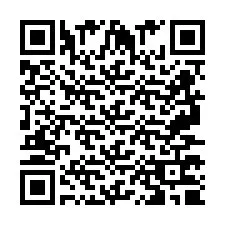 QR Code pour le numéro de téléphone +2697770959