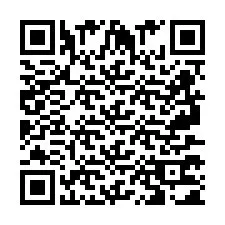 QR-код для номера телефона +2697771014