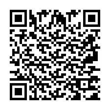 QR код за телефонен номер +2697771028