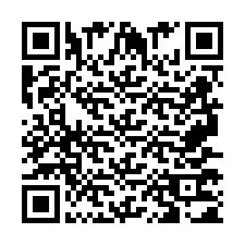 QR-code voor telefoonnummer +2697771037