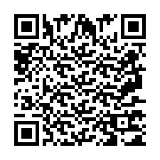 QR код за телефонен номер +2697771041