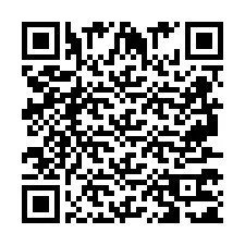 QR код за телефонен номер +2697771106