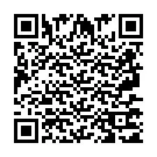 Código QR para número de teléfono +2697771120