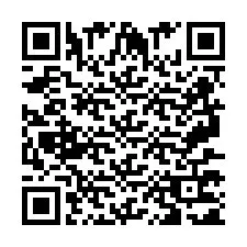 Codice QR per il numero di telefono +2697771151